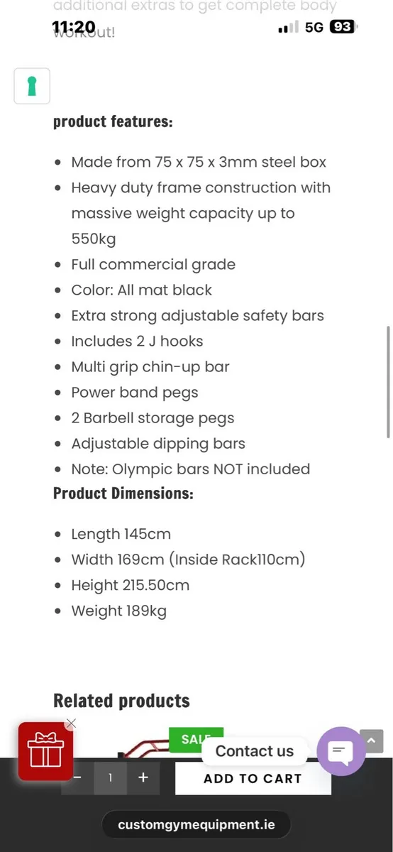 READ!! 500KG RATED HEAVIEST GYM RACK DONE DEAL!!! - Image 2