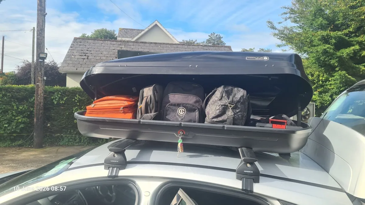 Roof Box, 1-Month old,450L, 75KG Double side open - Image 2