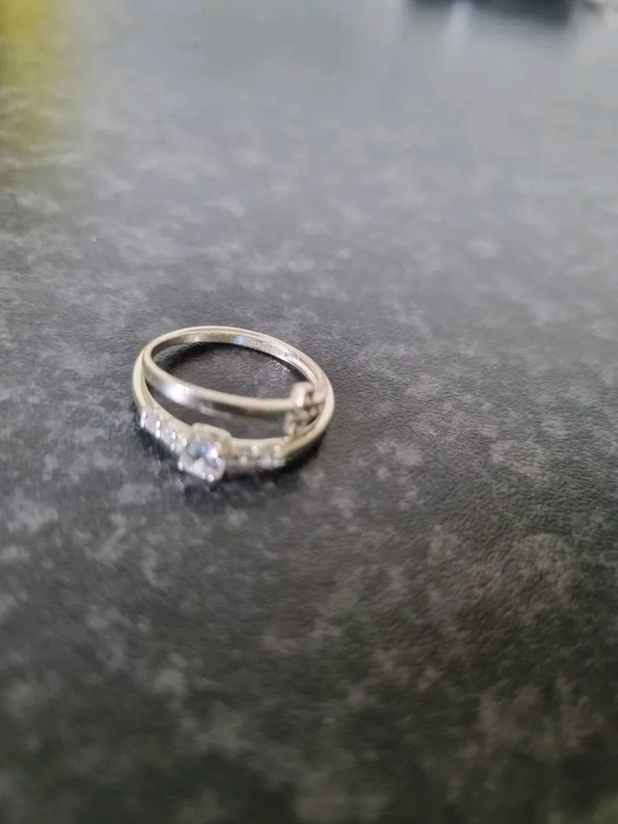 Two 925 silver rings - Image 3