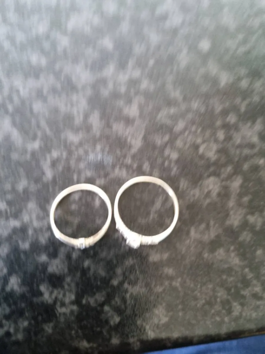 Two 925 silver rings - Image 4