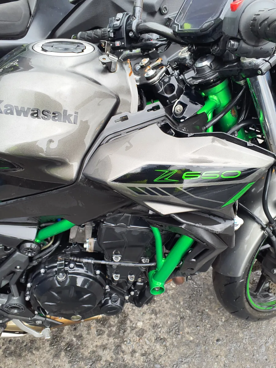 Kawasaki Z650 2024 stolen recovered - Image 2