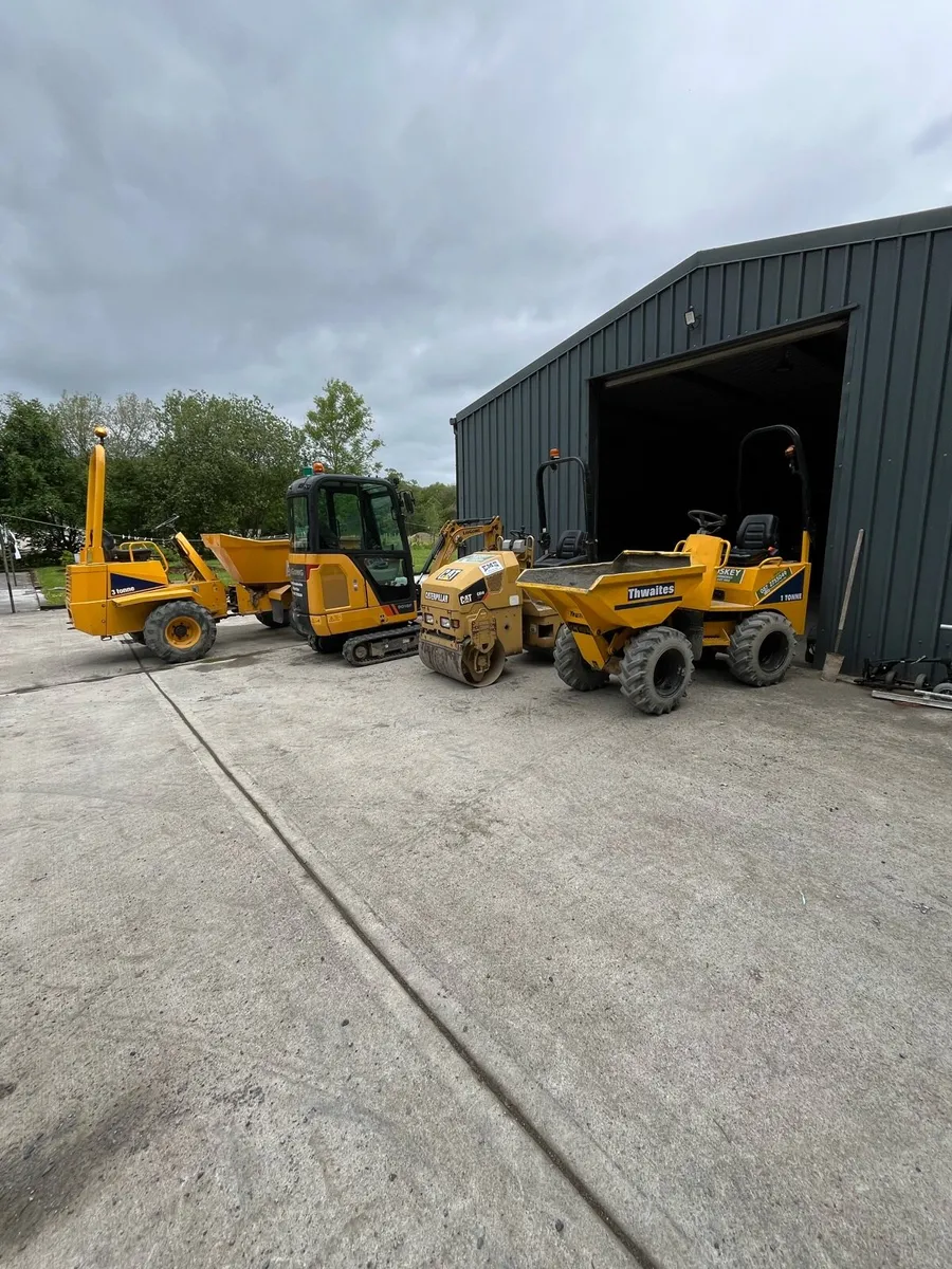 Self drive hire diggers / dumpers - Image 2