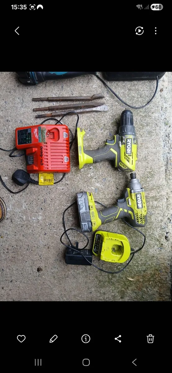 Cordless drills