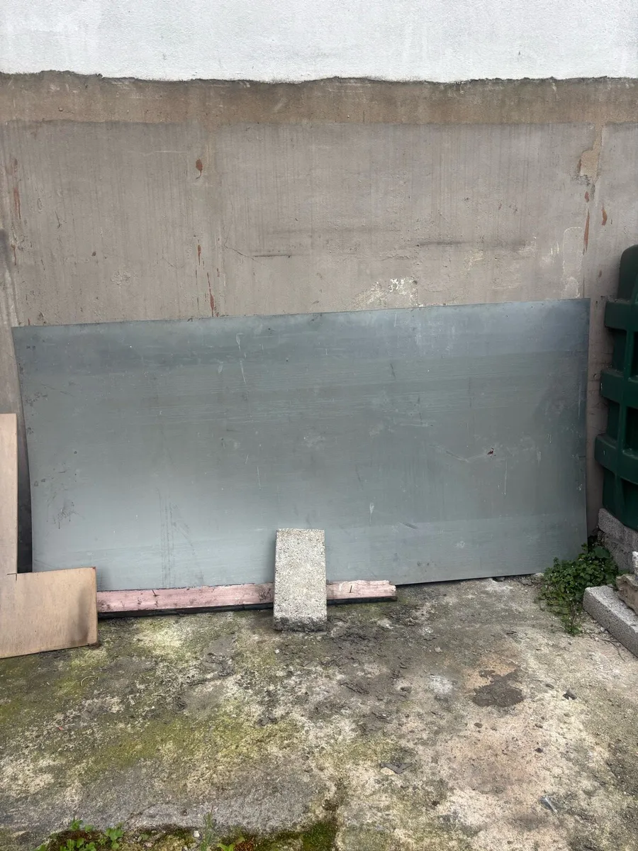 8 x 4 sheet of Galvanise - Image 1