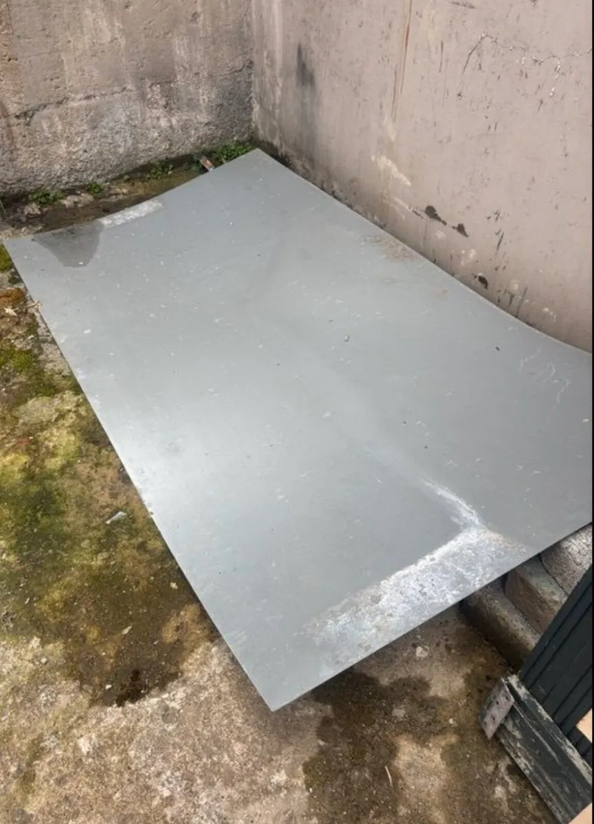 8 x 4 sheet of Galvanise - Image 2