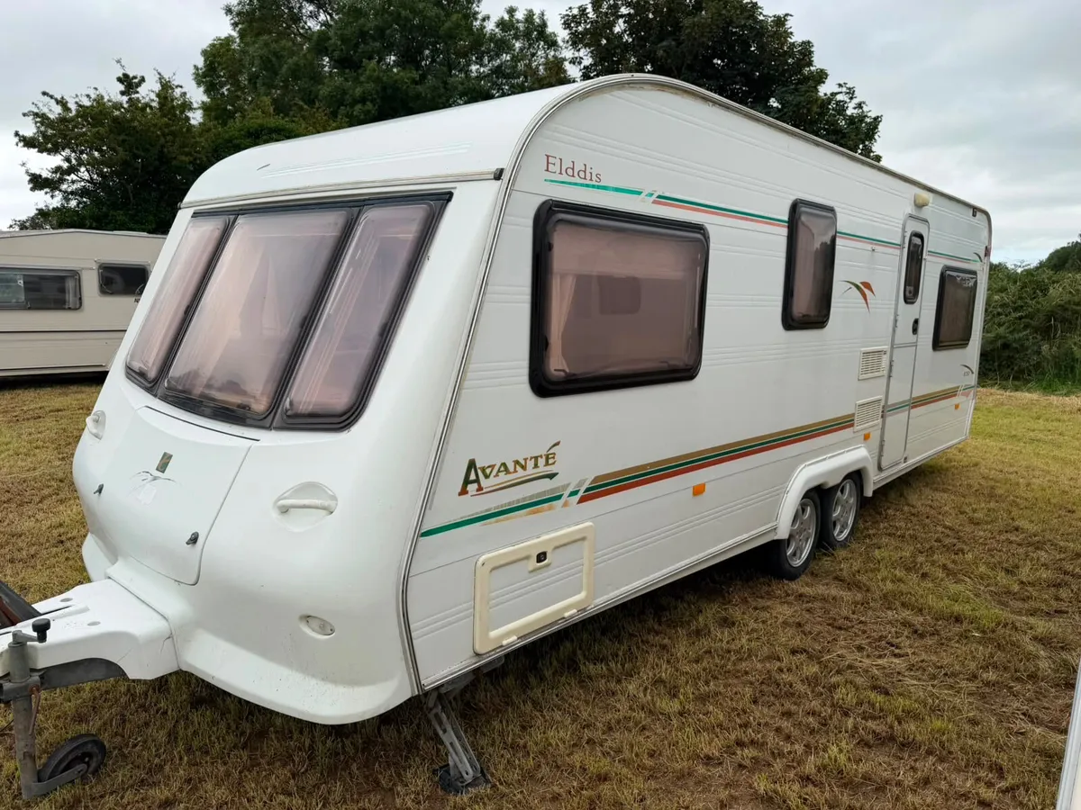 Twin axle Elldis avante 6 berth really good condit - Image 2