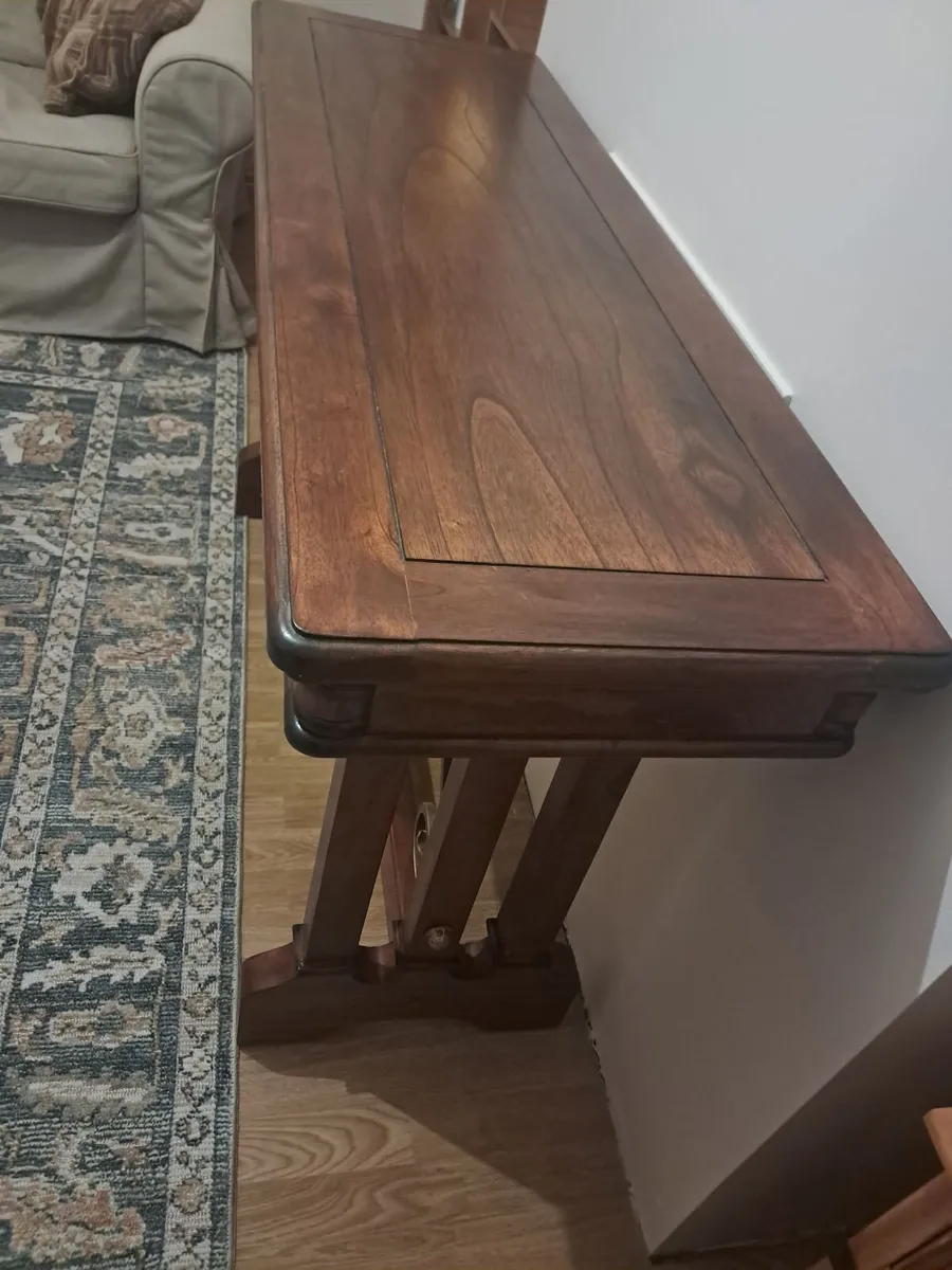Mahogany Console Table - Image 3
