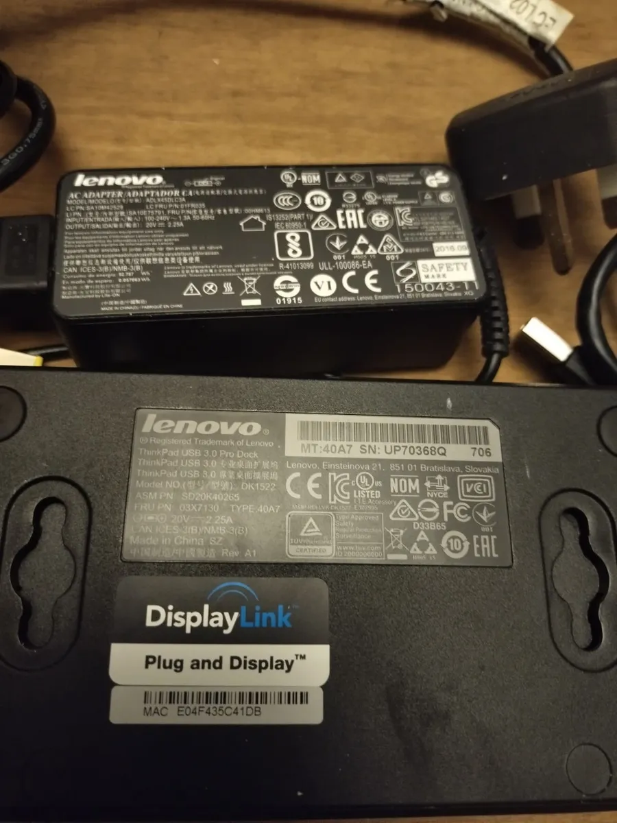 Lenovo ThinkPad USB 3.0 Pro Dock - Image 2
