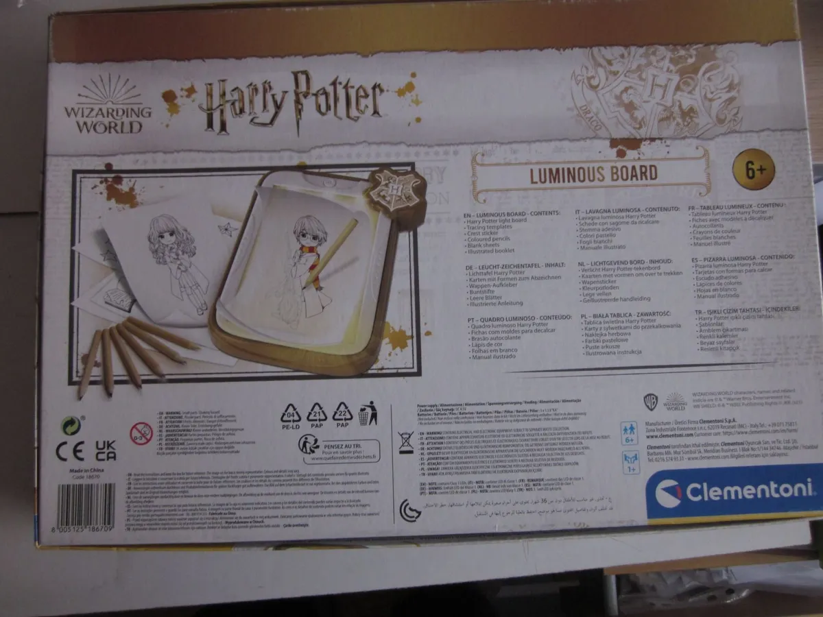 Harry Potter Luminous Board Drawing Board Kids Set - Image 2