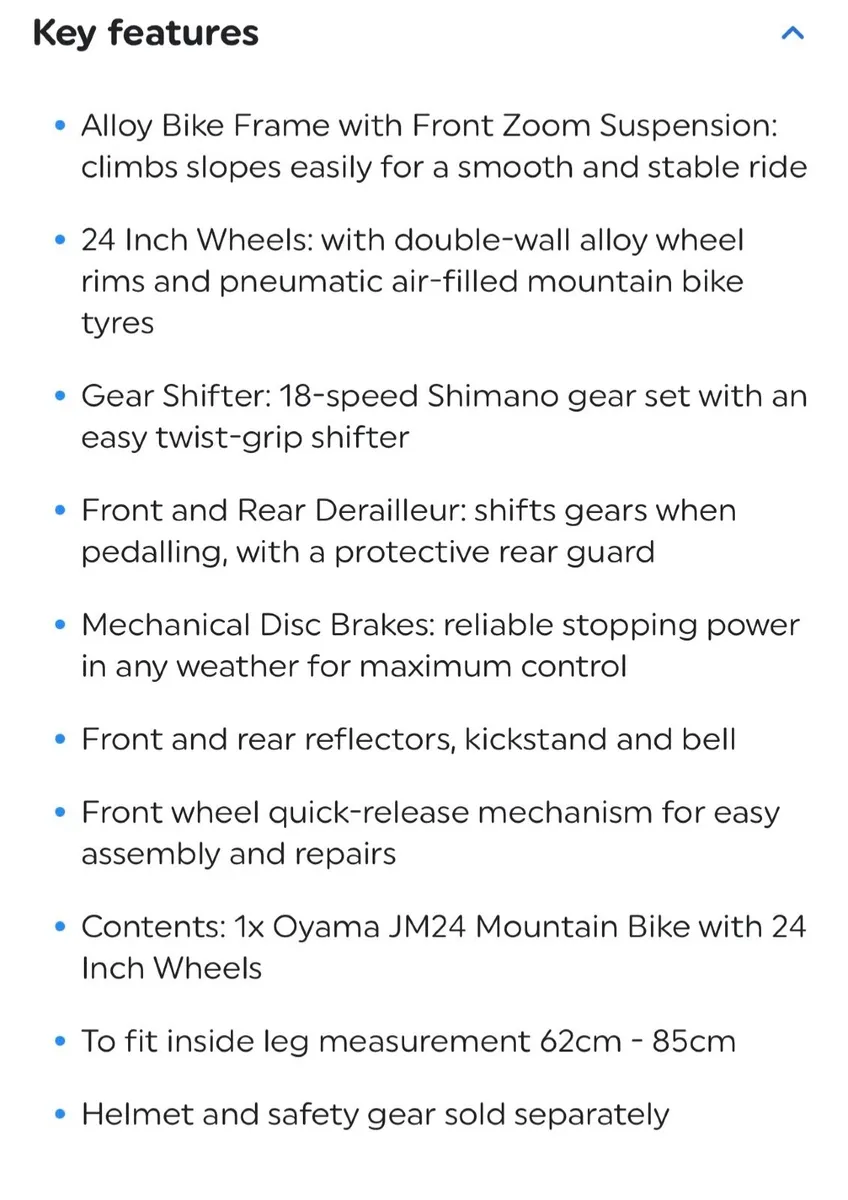 Boys Mountain Bike - Image 2