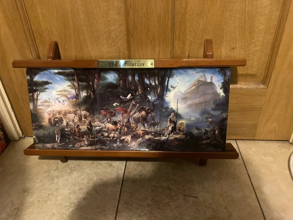 Noah’s ark plate collection free postage - Image 1