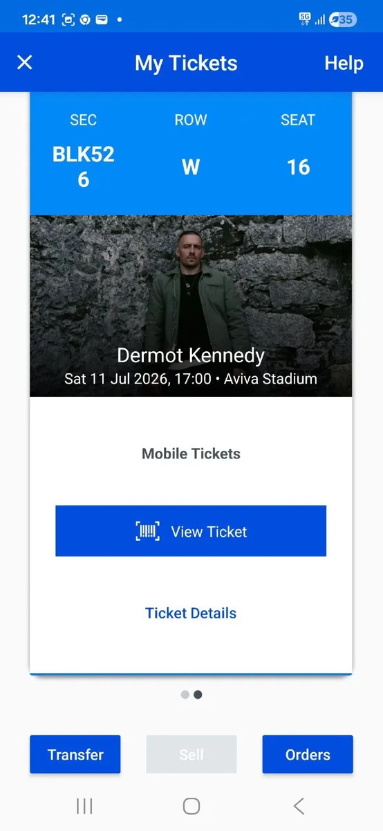 Music tickets Dermot Kennedy - Image 2