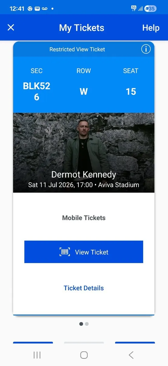 Music tickets Dermot Kennedy - Image 4