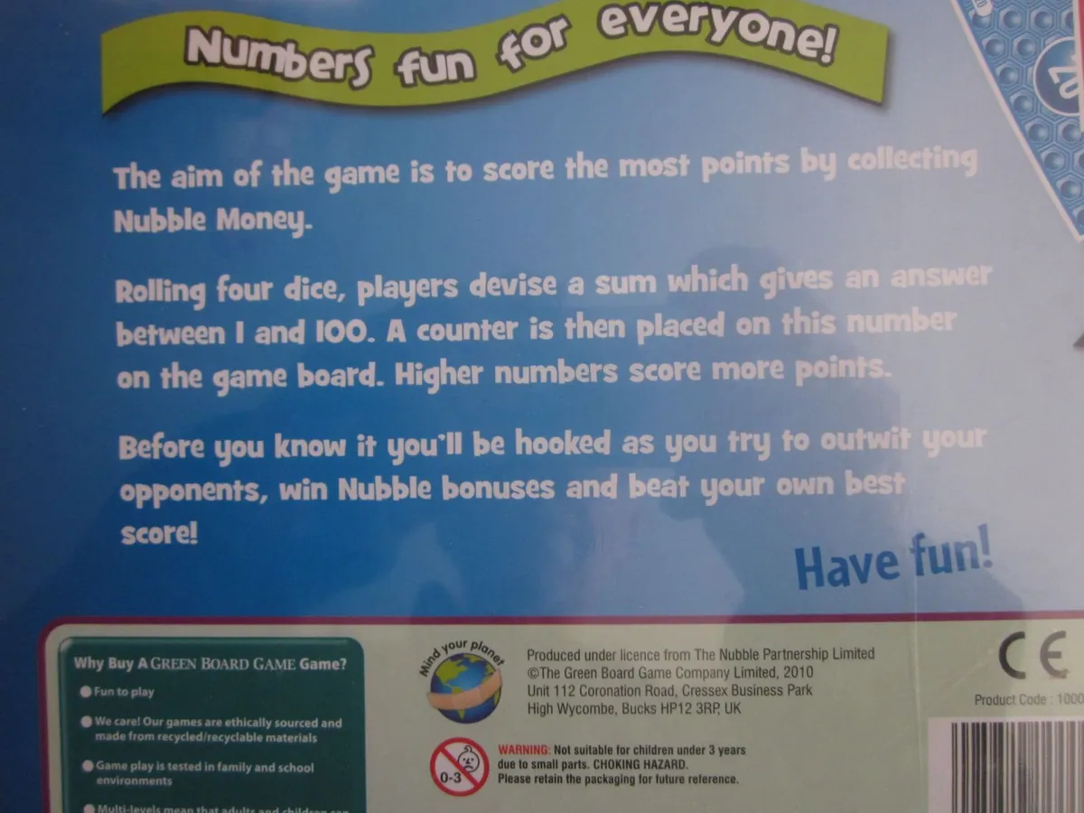 Nubble Board Game New - Image 4