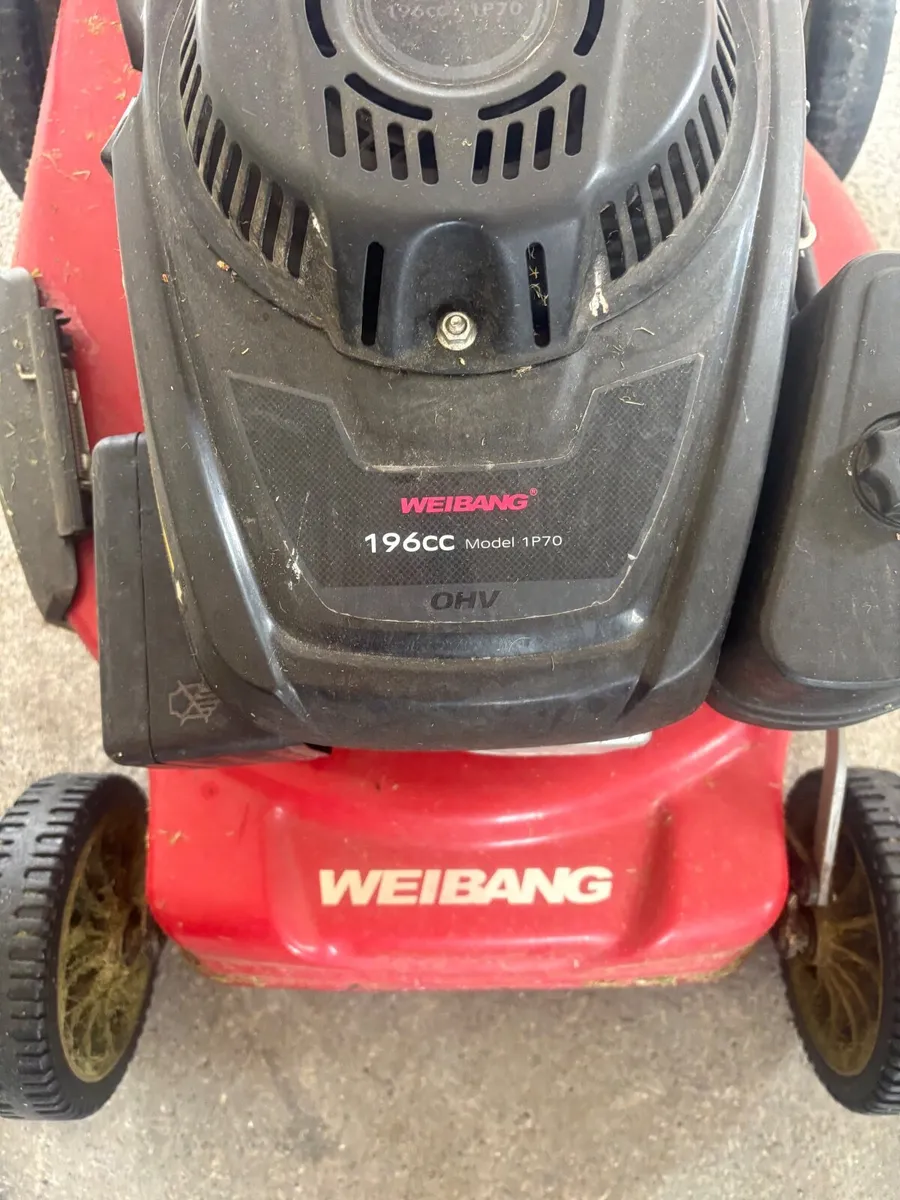 Lawnmower - Weibang 196cc Model 1P70 - Image 3