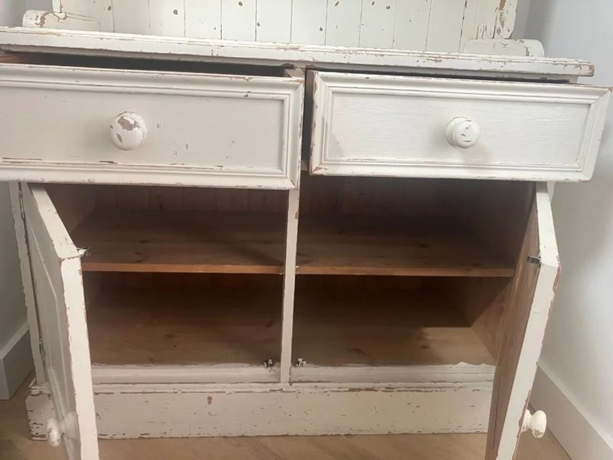 Antique pine dresser / Strawbridge - Image 3