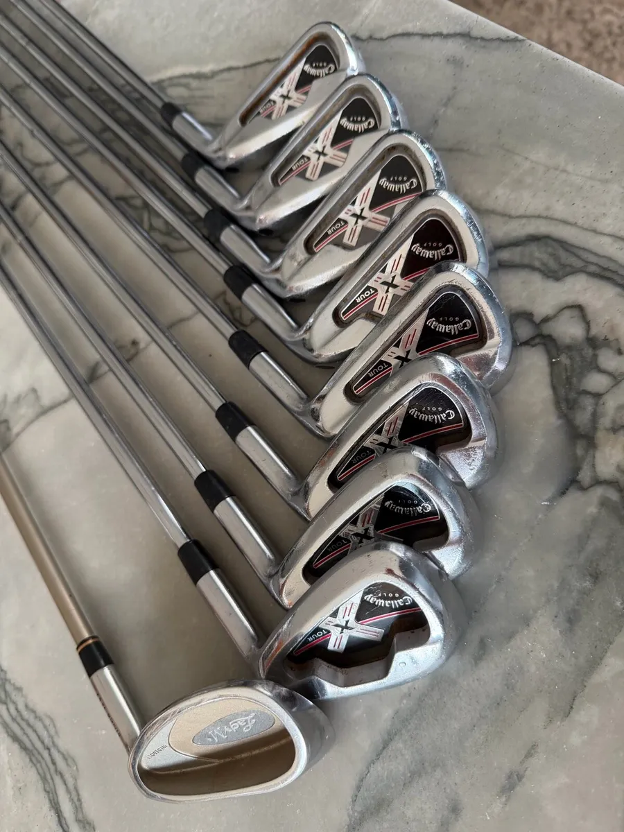 Callaway X Tour Irons Pitcher to 3 iron - Image 1