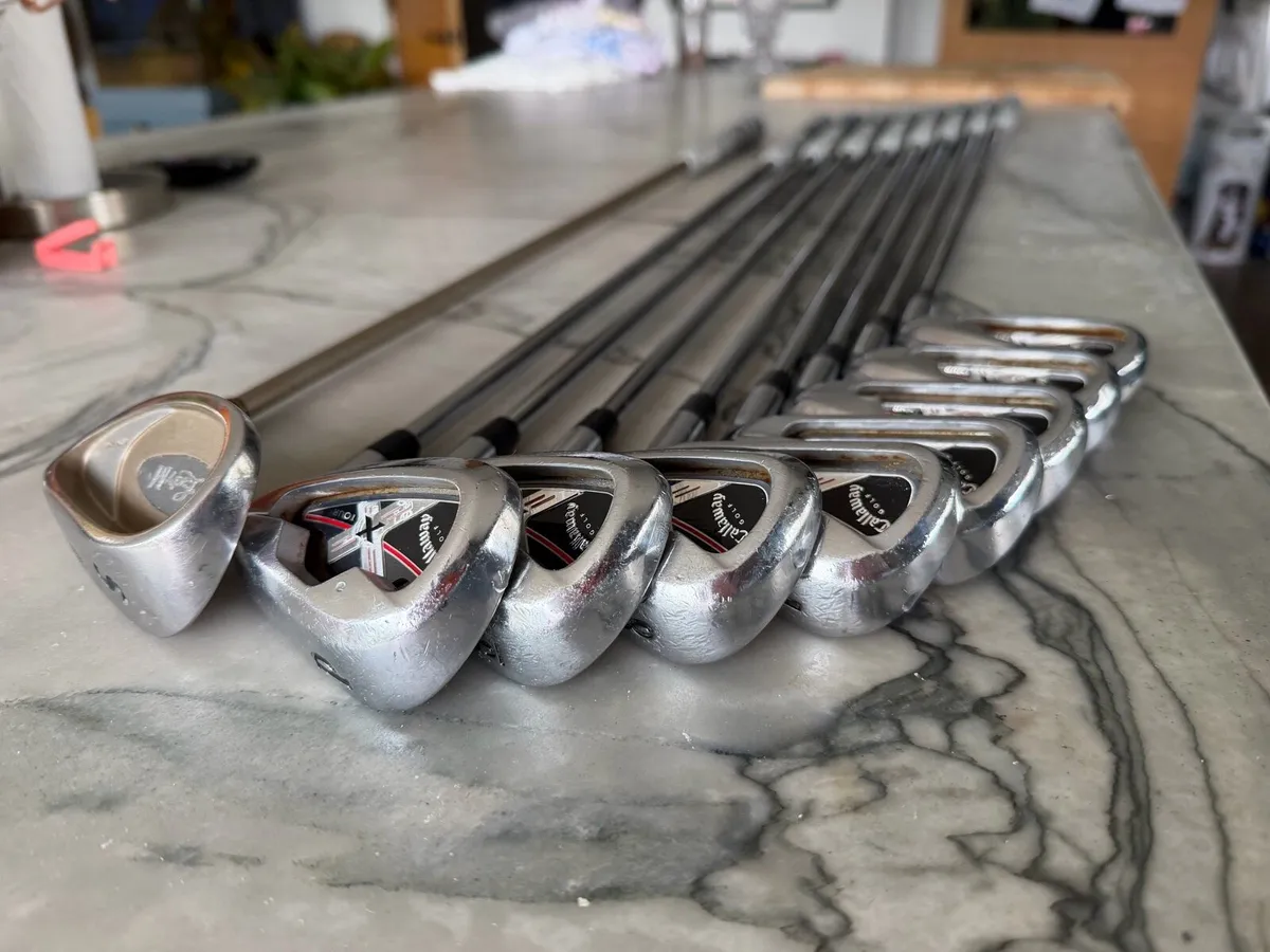 Callaway X Tour Irons Pitcher to 3 iron - Image 4