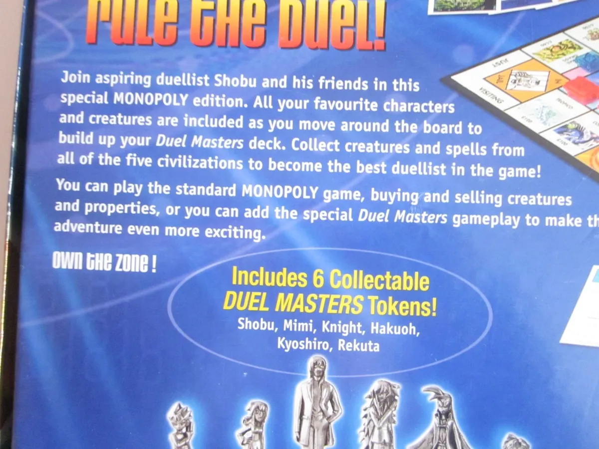 Monopoly Duel Masters Game Special Edition - Image 3