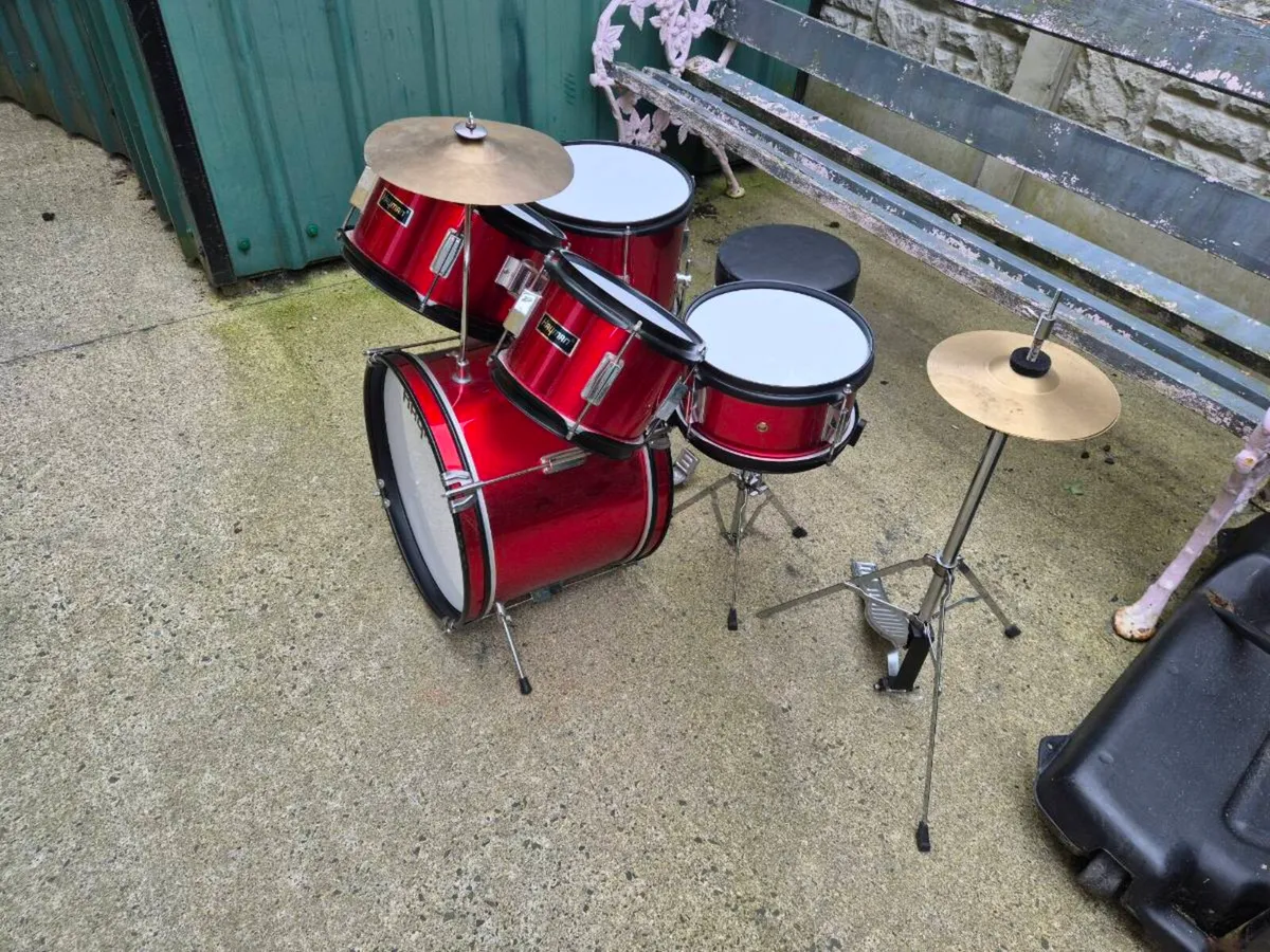 Children's Drum Set - Image 4