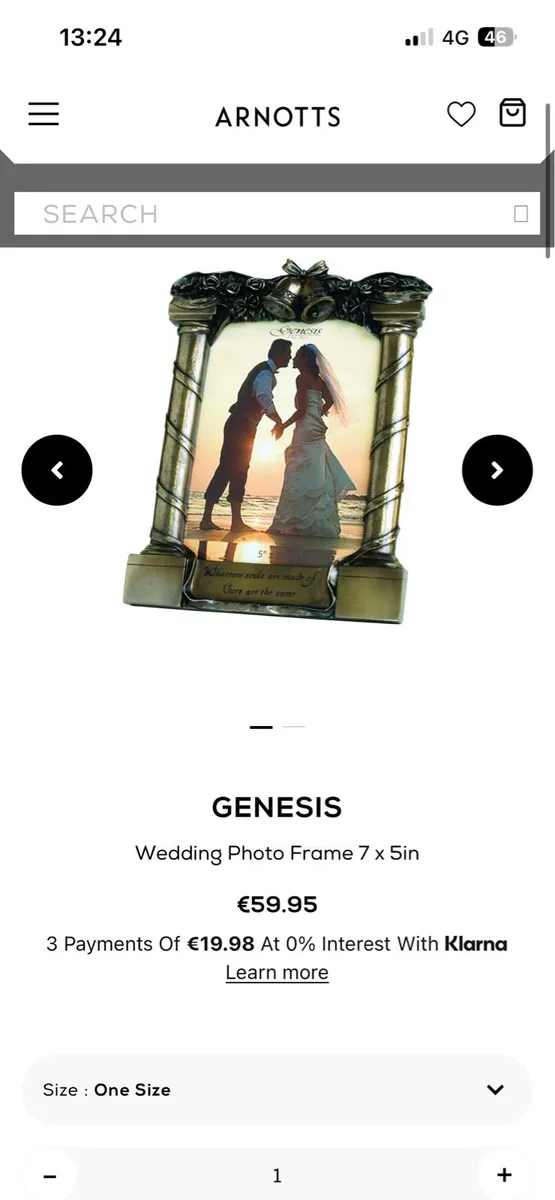 Genesis Photo Frame - New price €60 - Image 2