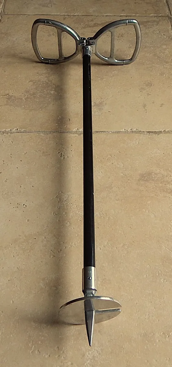 Gamebird Shooting Stick with Polished Metal Seat - Image 1