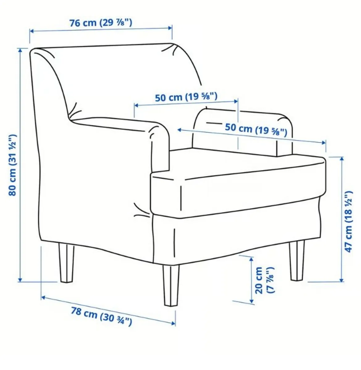 2 x Armchairs - IKEA Rocksjön - Image 4
