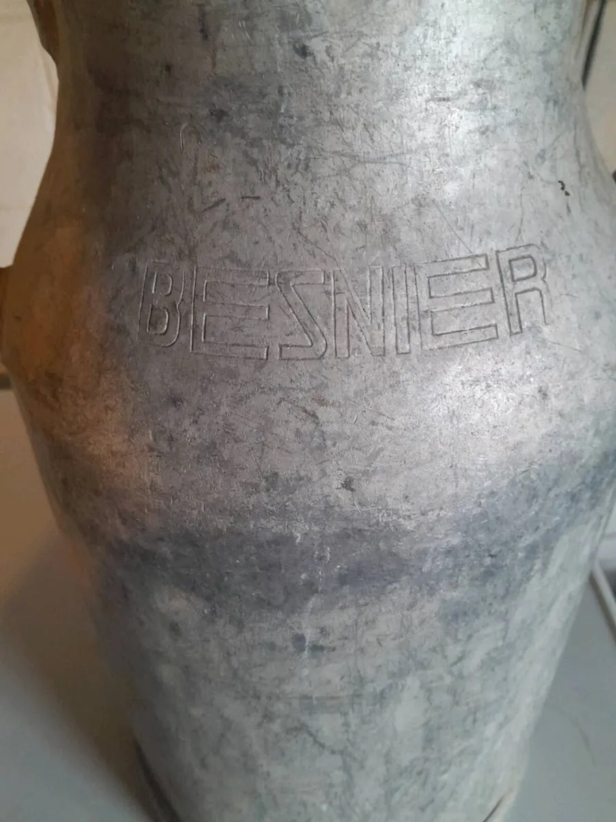 Vintage aluminium  milk can - Image 1