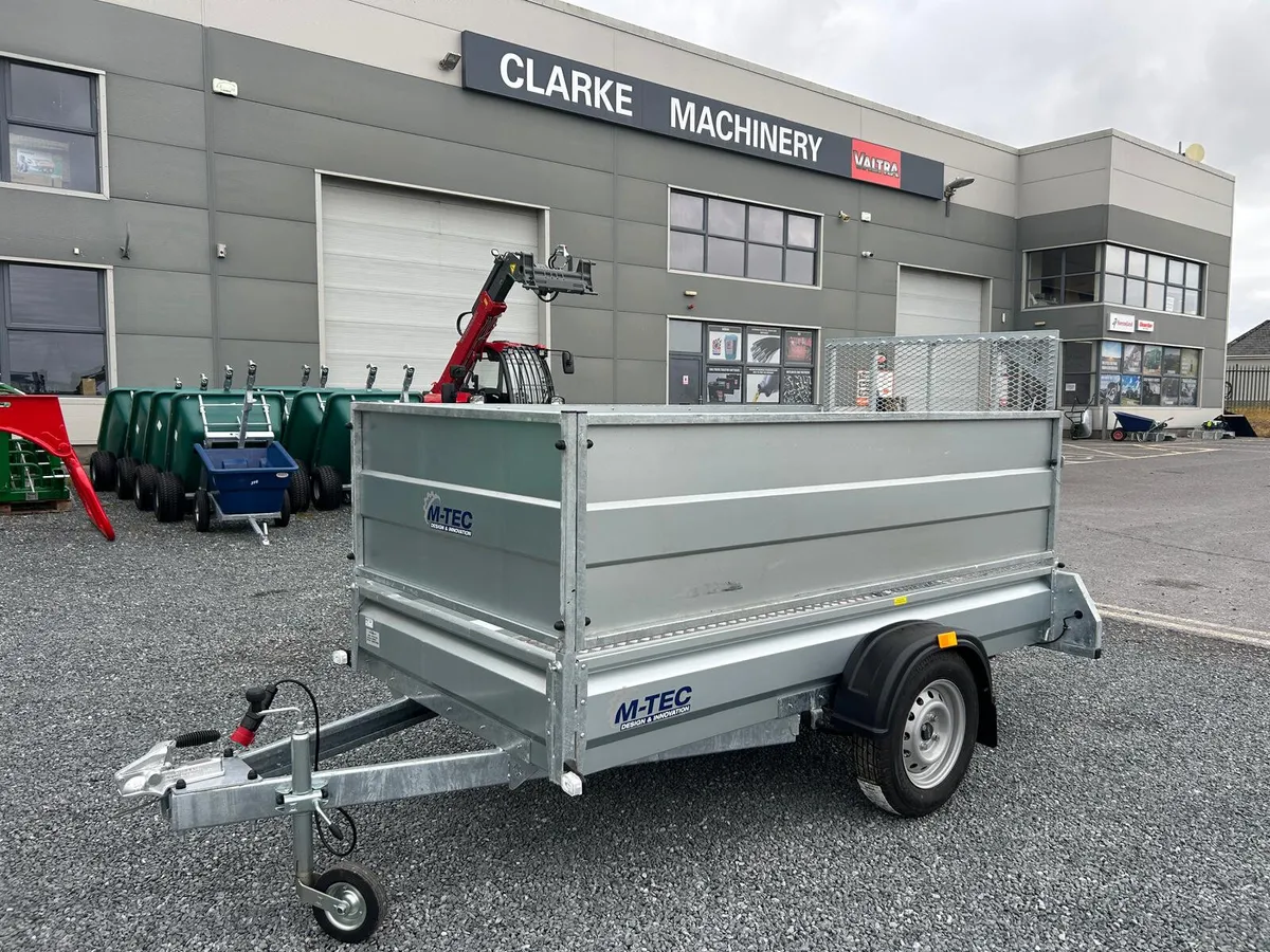 MTec 8x4 Single Axle Trailer - Image 1