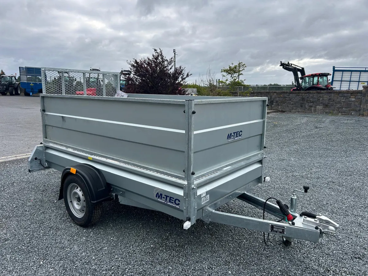 MTec 8x4 Single Axle Trailer - Image 3