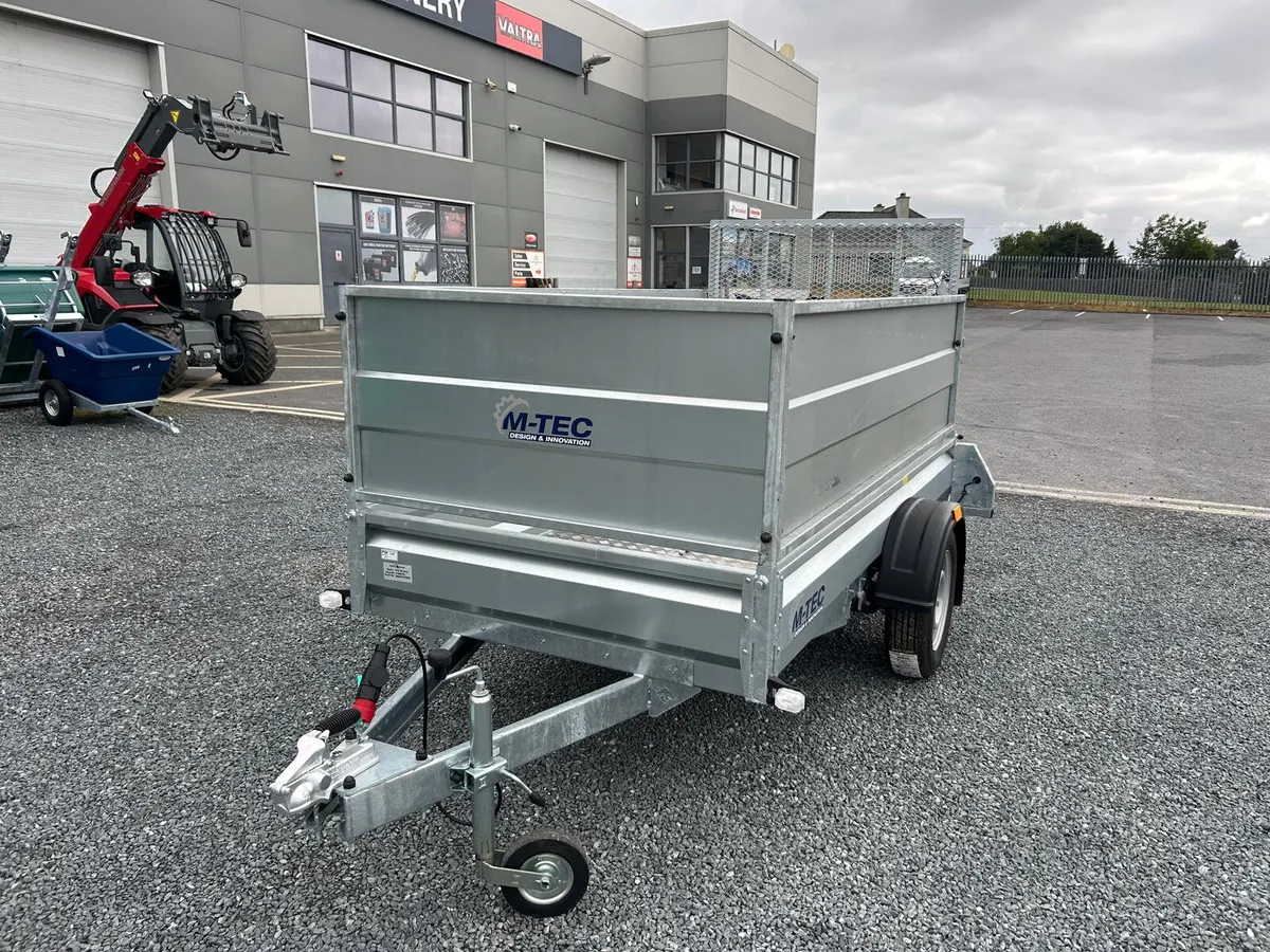 MTec 8x4 Single Axle Trailer - Image 2