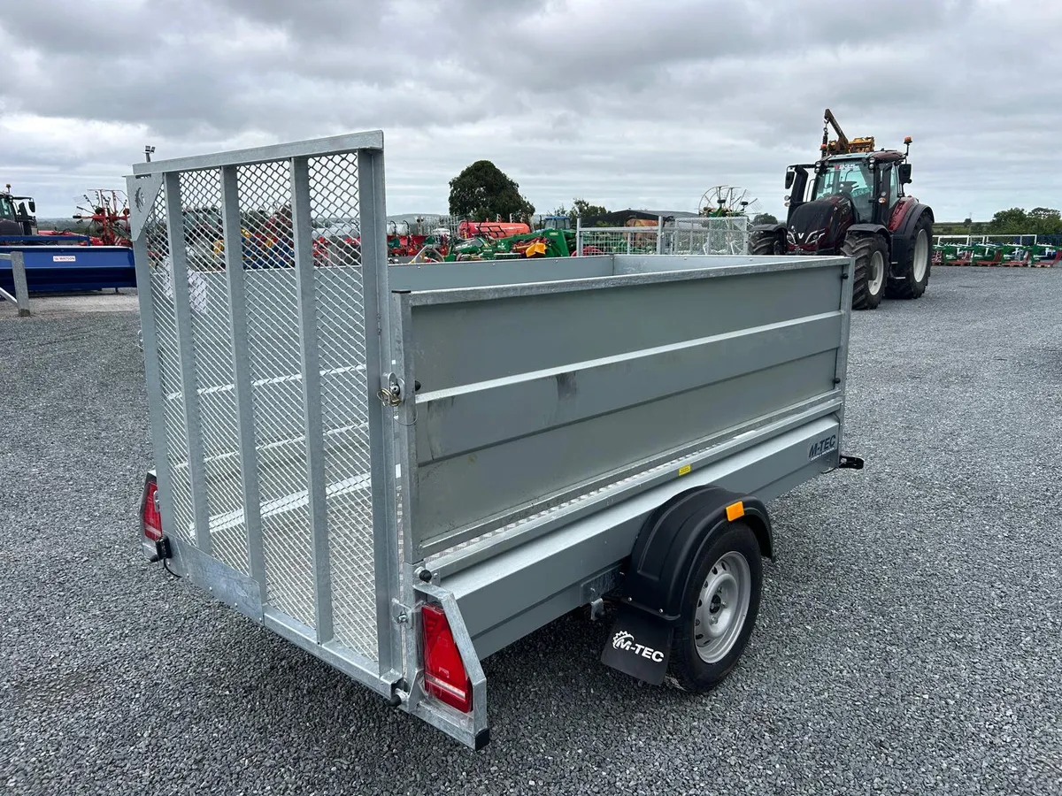 MTec 8x4 Single Axle Trailer - Image 4