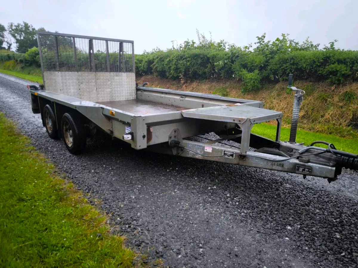 Ifor Williams plant trailer GX106 - Image 1