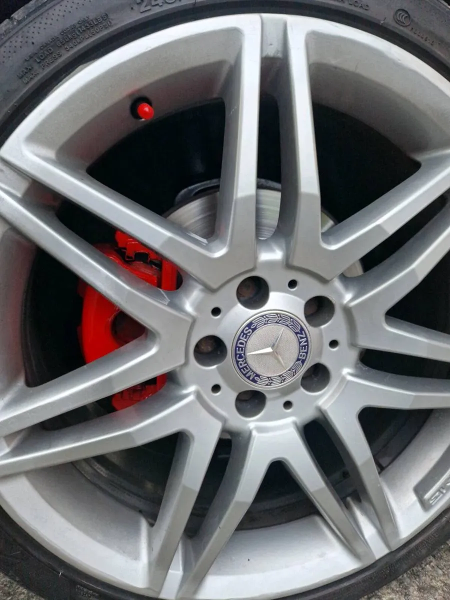19in original amg staggered mercedes alloys - Image 3