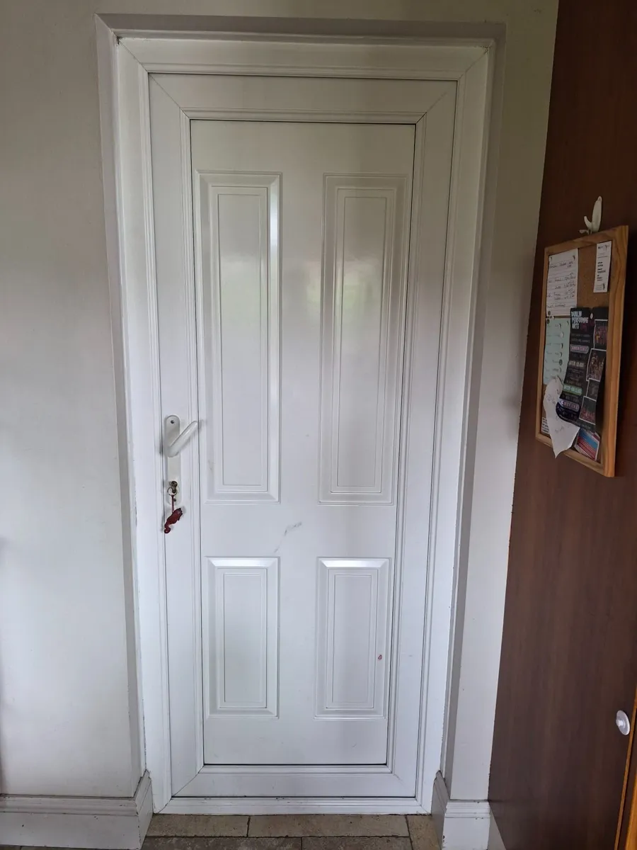 Pvc door with frame - Image 1