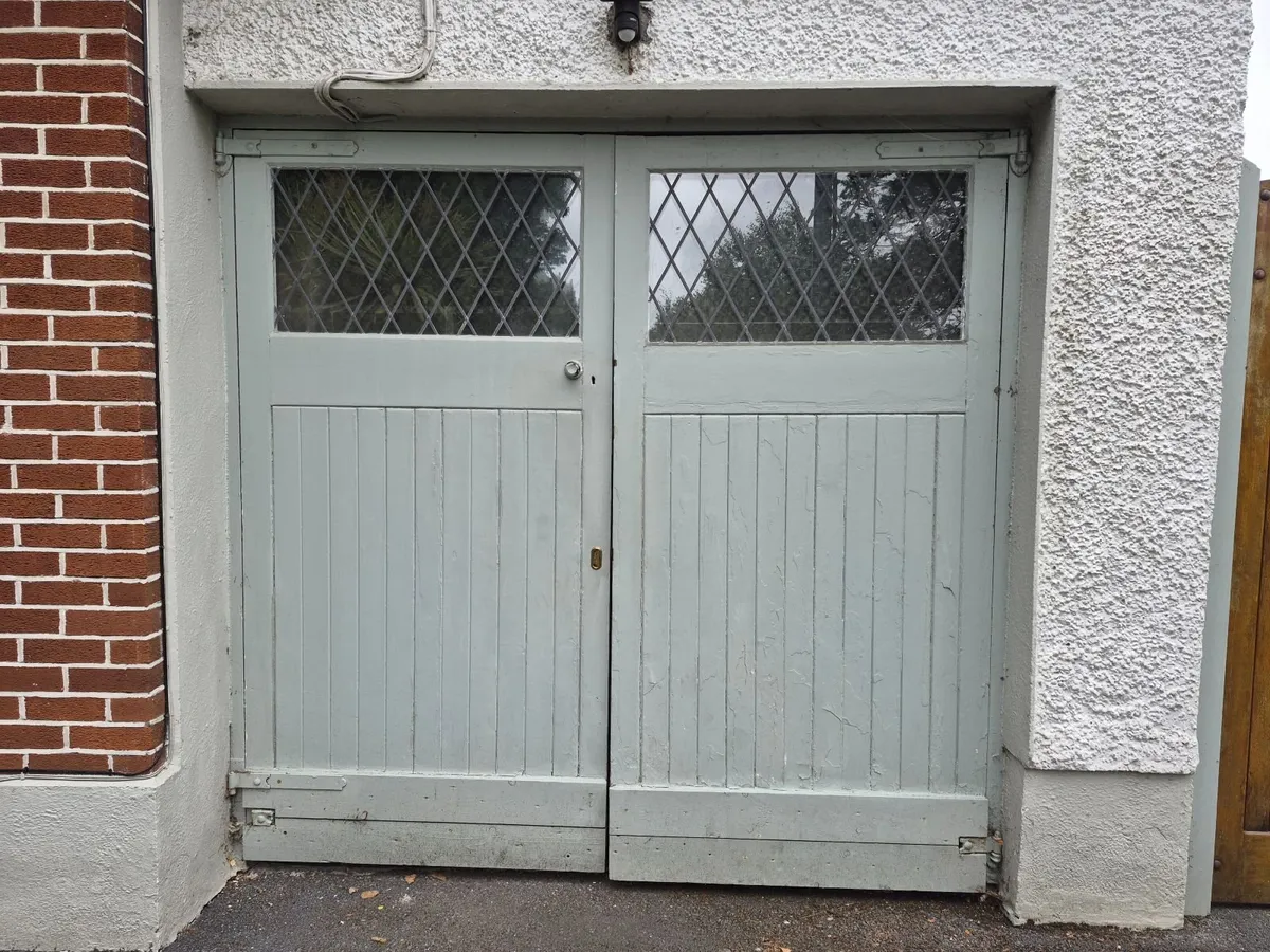 GARAGE doors solid wood - Image 1