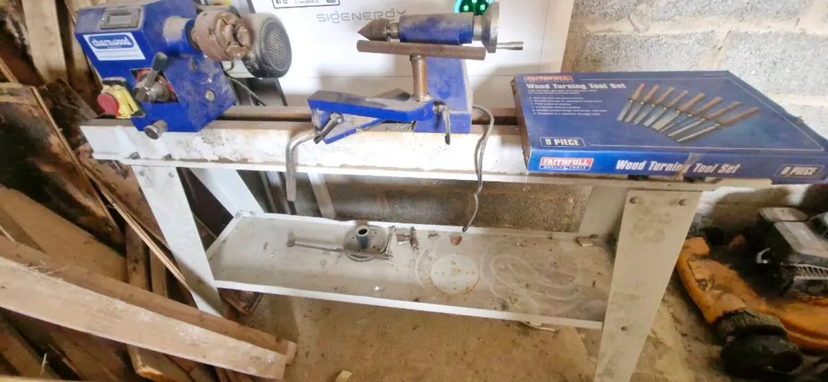 Charnwood wood turning lathe - Image 2