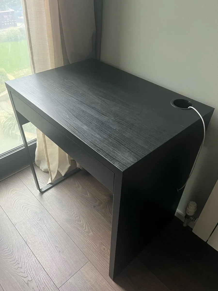 Office desk, black - Image 1