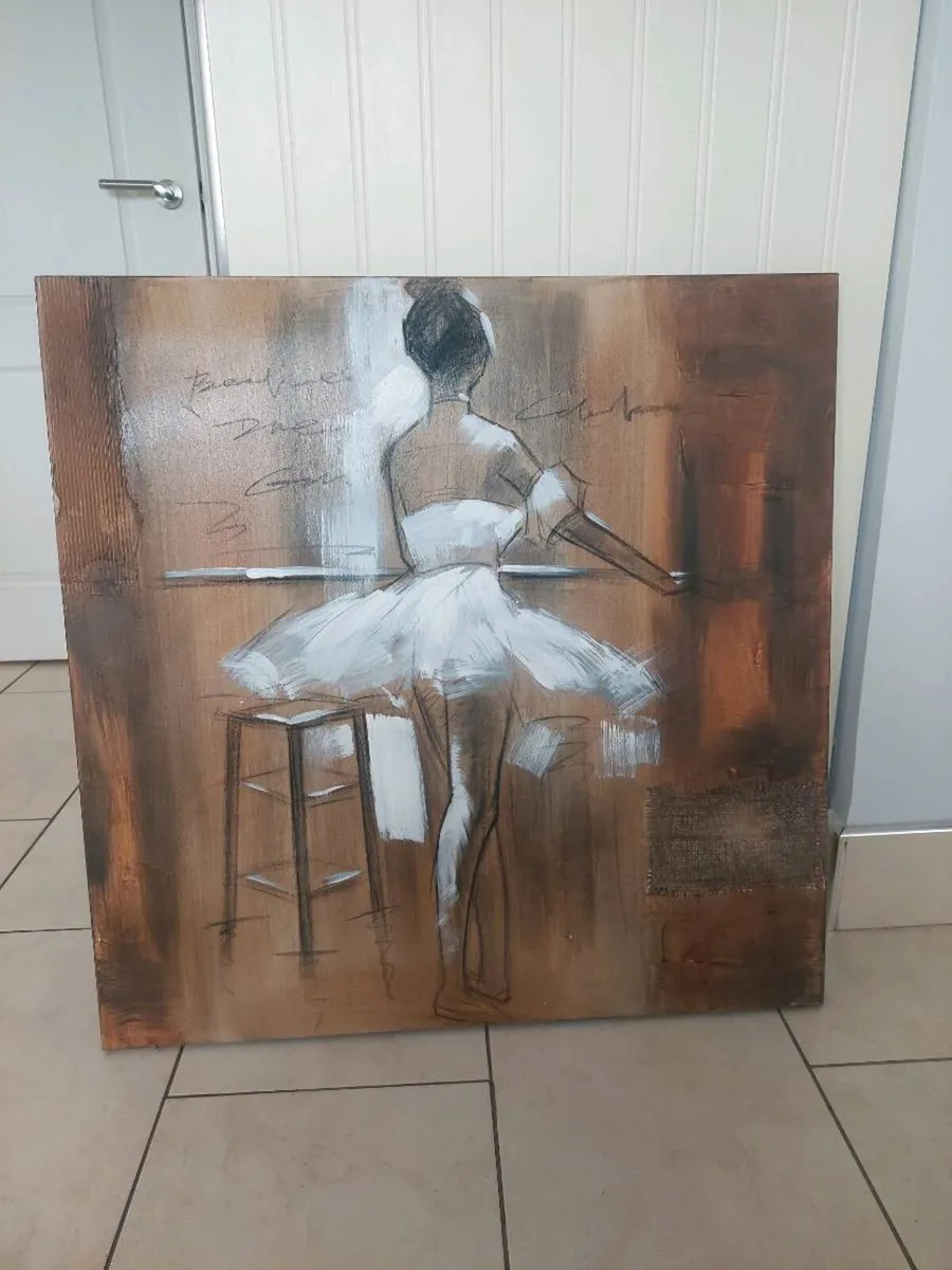 Lovely textured canvas - Image 1
