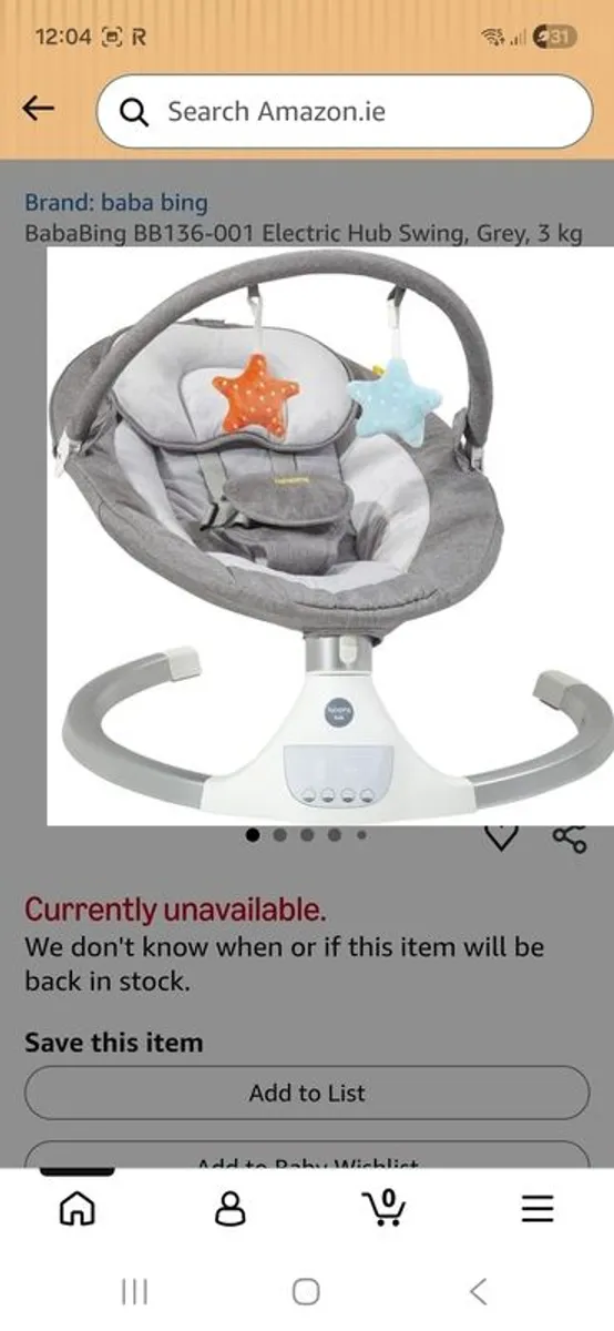 baby electric swing - Image 2
