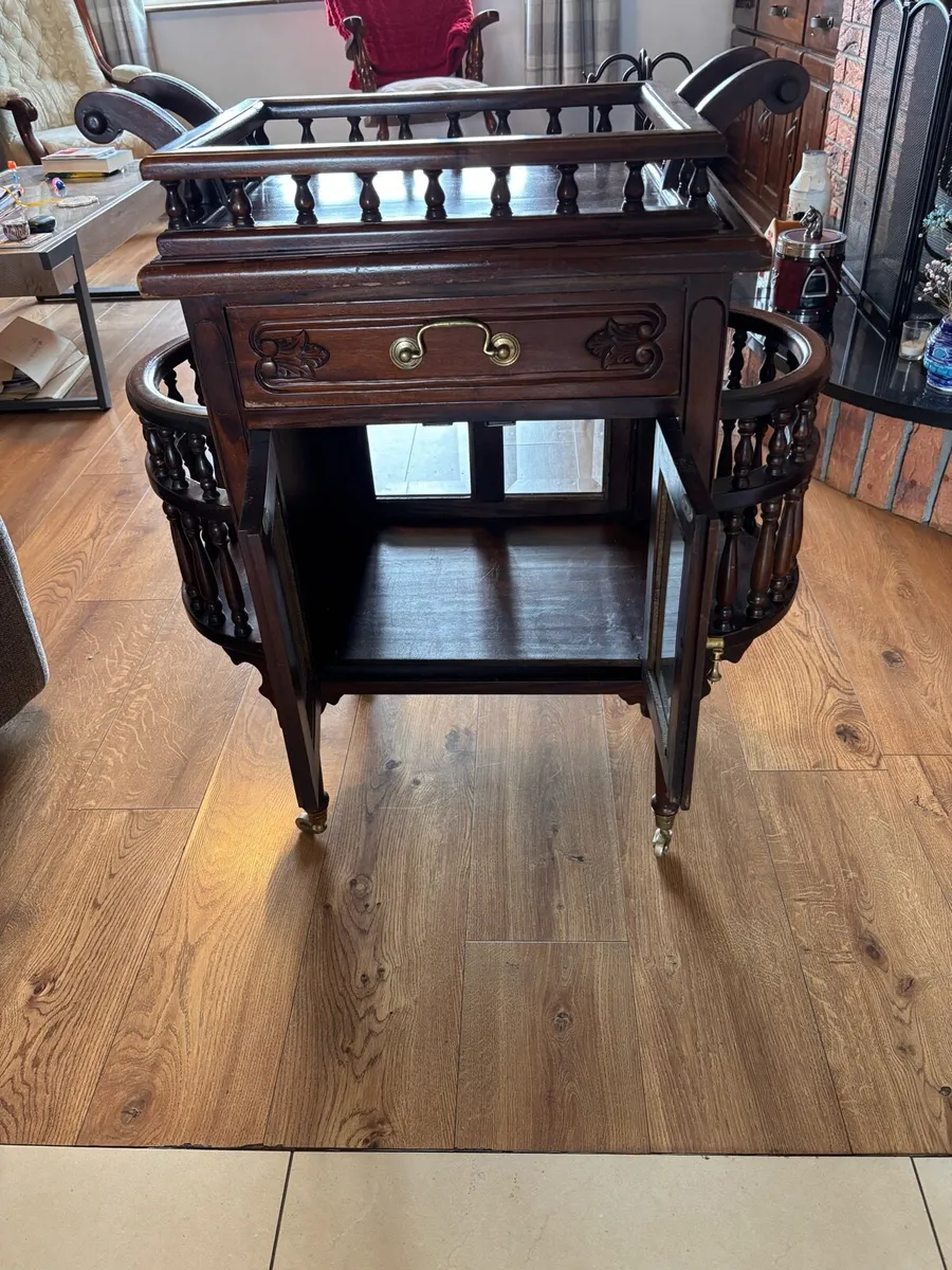 Antique Drinks Trolley - Image 2