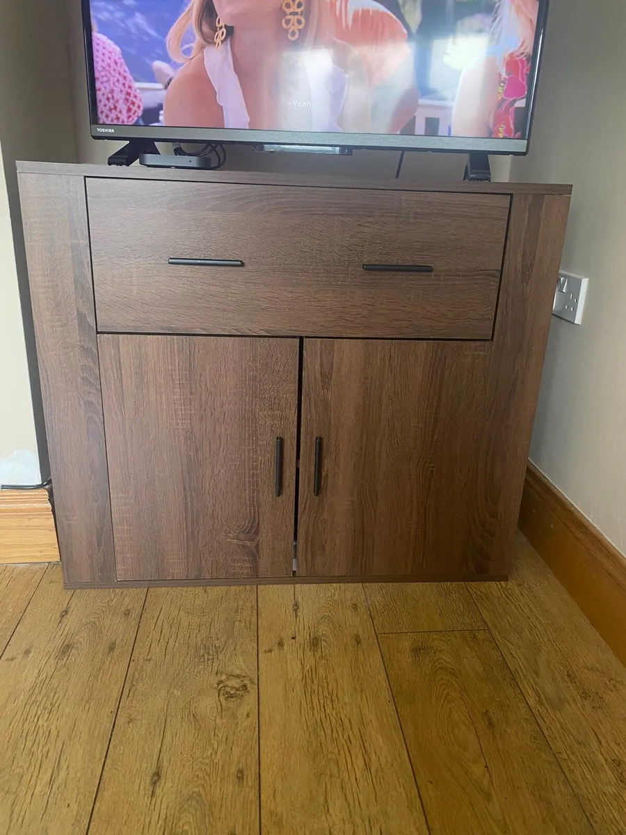 vidaXL Sideboard Oak Brown - Image 1