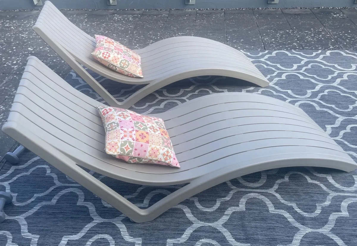 Garden Sunloungers - Image 2
