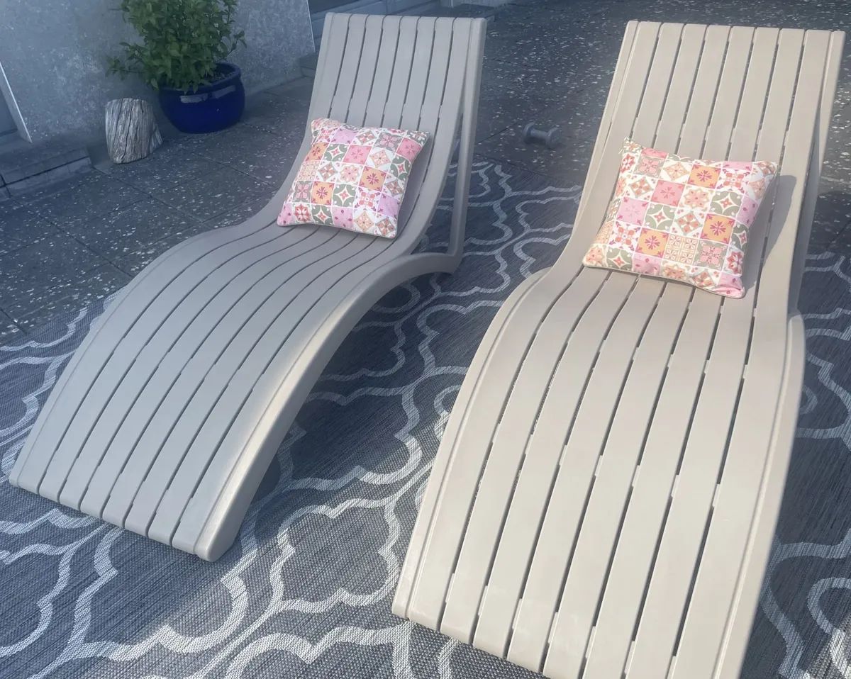 Garden Sunloungers - Image 3