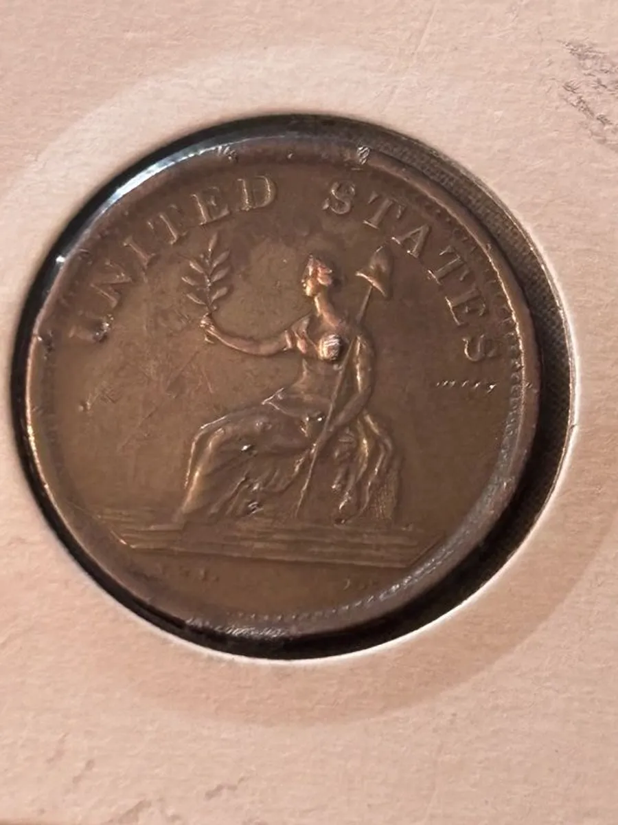1783 Washington "Cent", Military Bust - Image 1