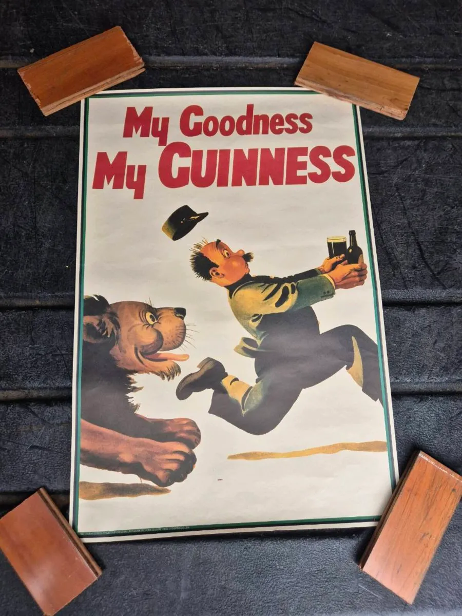 Original Guinness  poster. - Image 1