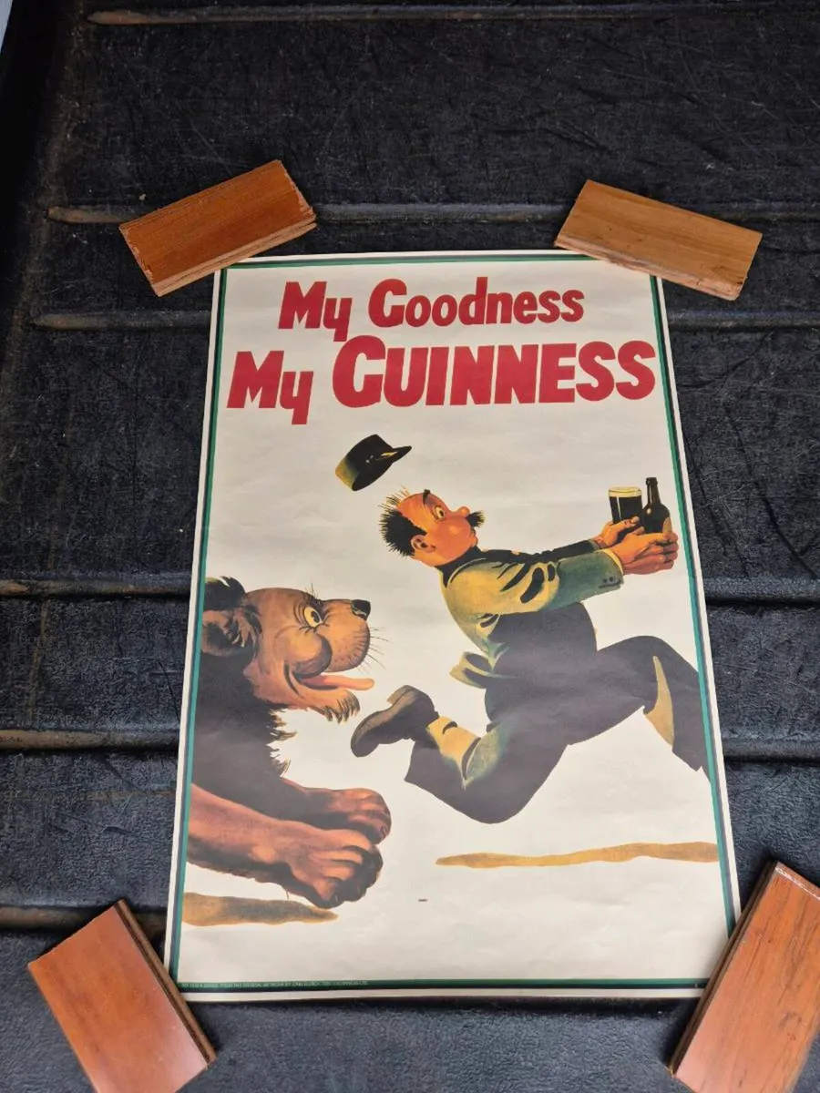 Original Guinness  poster. - Image 4