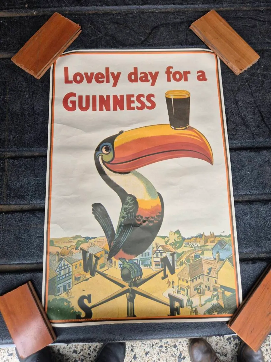 Original Guinness  poster. - Image 2