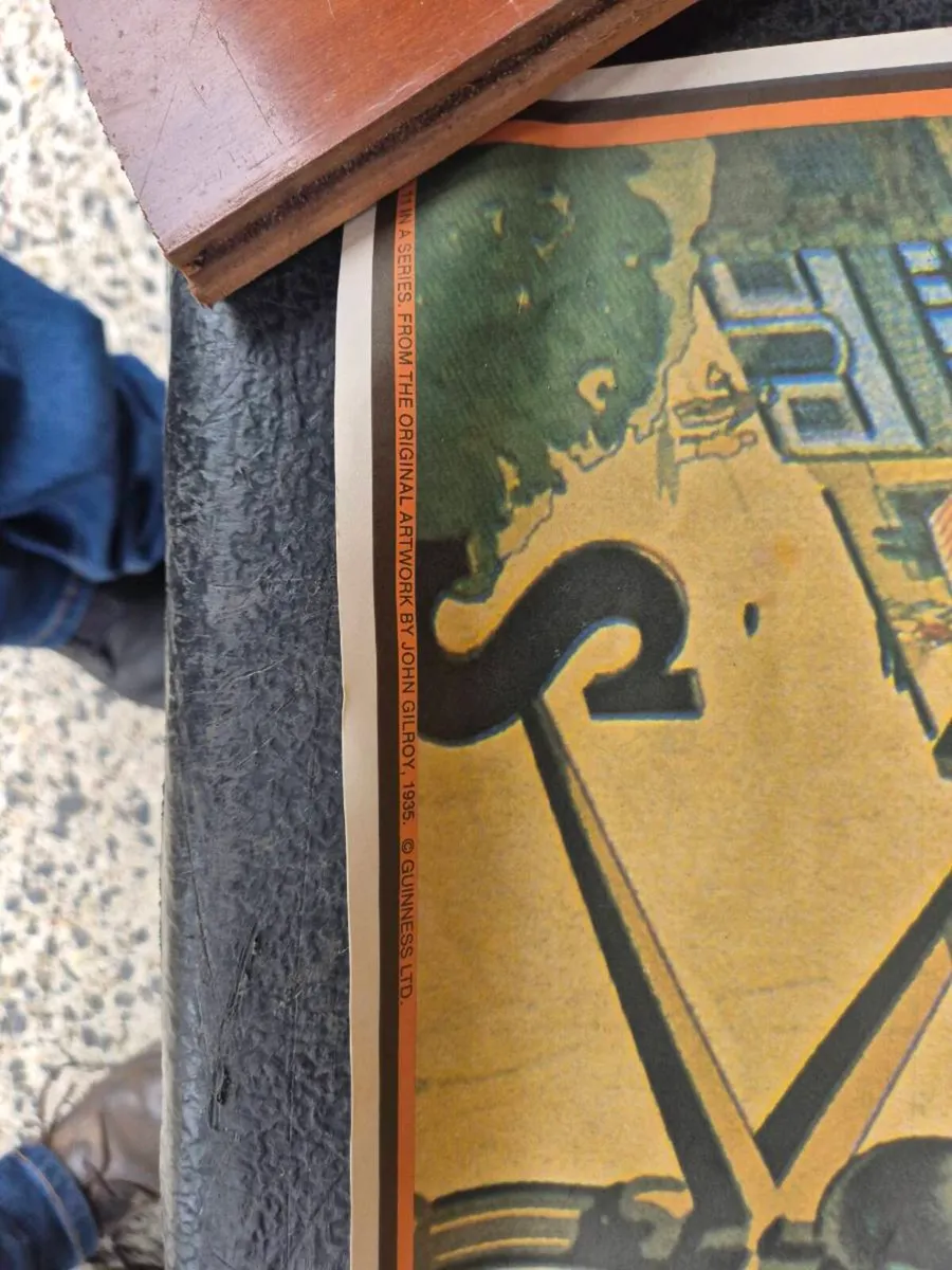 Original Guinness  poster. - Image 3