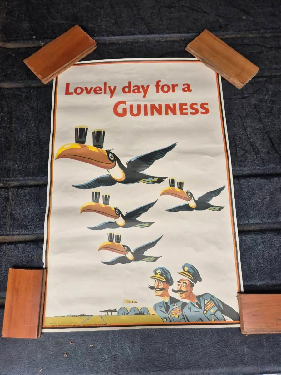 Original Guinness  poster. - Image 1